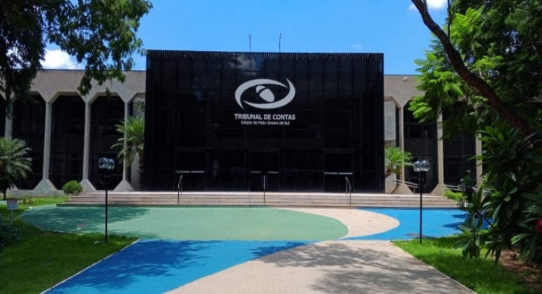 Prédio sede do TCE-MS