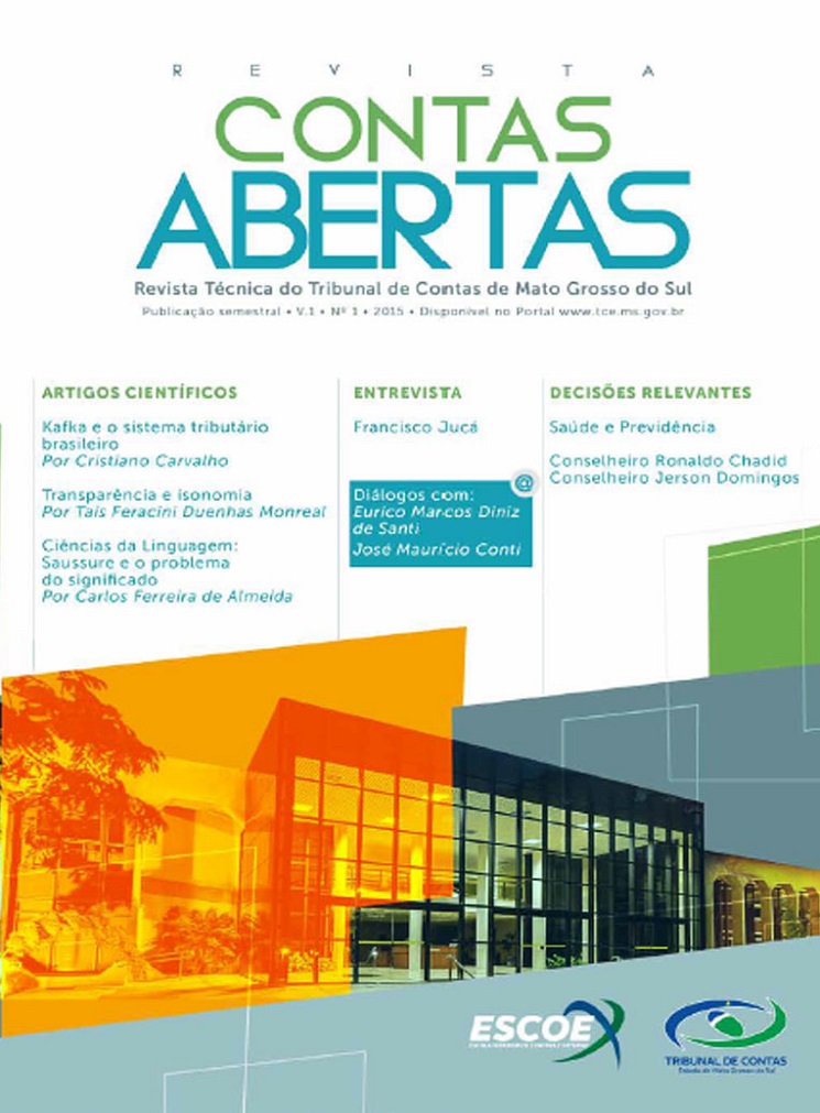 Revista Técnica Contas Abertas 2015